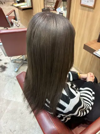 セミロング nao .のヘアスタイル