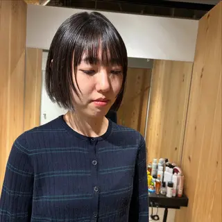 ショート スキバサミを使わない カット🌼唯🌼のヘアスタイル