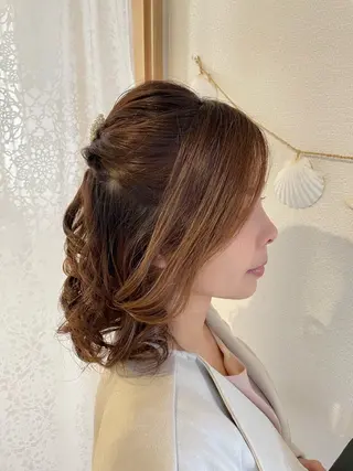 ミディアム ヘアアレンジ Meylee Brideのその他イメージ