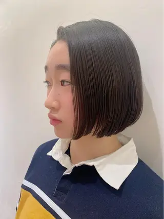 ショート ナガス カズアキのヘアスタイル