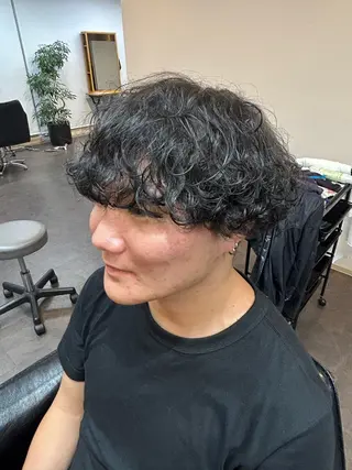 パーマ メンズ flag hair レイナのヘアスタイル