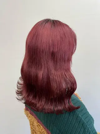 ミディアム 近藤 楓花のヘアスタイル