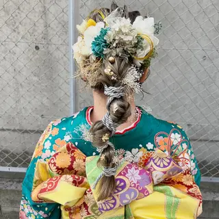 ヘアアレンジ .sirohair momoka🫧のヘアスタイル