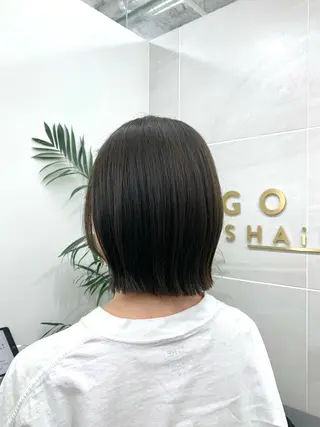 ショート カラー 本格ヘッドスパ🌿 ×ヘア 佐藤のヘアスタイル