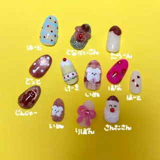 ネイル ぽっぷん satomiのネイルデザイン