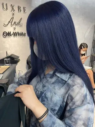 ロング Cielro/ダブル カラー/西田咲希のヘアスタイル