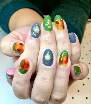 ネイル nailist cocoのネイルデザイン