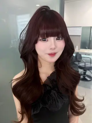 セミロング votan lilleyのヘアスタイル