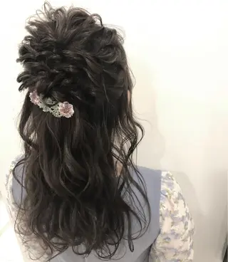 ヘアアレンジ 菊池 栄里奈のヘアスタイル
