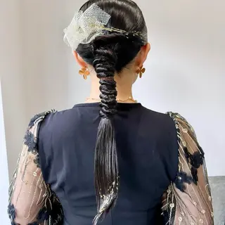 ロング ヘアアレンジ KAWATOKO MISUZUのヘアスタイル