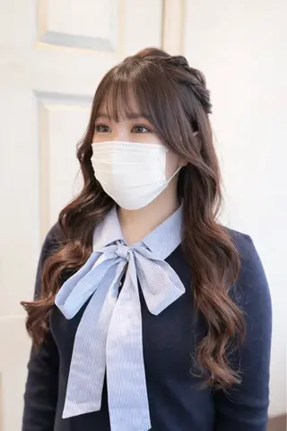 ロング ヘアメイク美容師 🦋サカモトレナ🦋のヘアスタイル