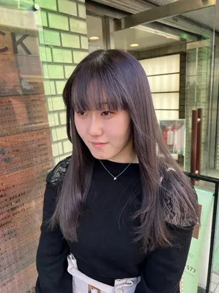 ロング 🌞レイヤー×カラー 前川那津美🌞のヘアスタイル