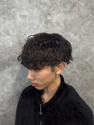 ショート パーマ 髪質改善 /絹髪🫧ゆたかのヘアスタイル