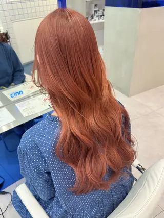 ロング カラー 艶カラー/カラー モデル募集中/シンヤのヘアスタイル