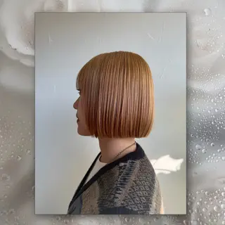 ショート ルプラボウ/豊川/ 美髪カラー/アヤカのヘアスタイル