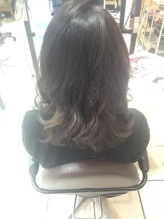 ミディアム カラー 西村 達哉のヘアスタイル