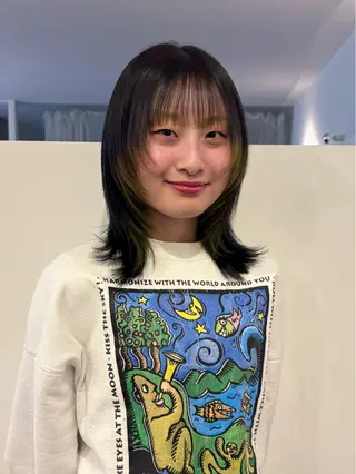 ミディアム 【YARD.】 渡邊 こころのヘアスタイル