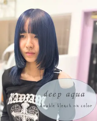 ミディアム カラー 田村 一矩のヘアスタイル