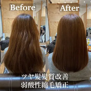 ロング 髪質改善 矯正マスターKENのヘアスタイル
