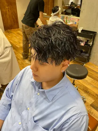 ショート パーマ メンズ 🔥メンズ特化パーマ 🦖増田弘明🦖のヘアスタイル