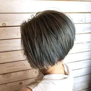 ショート カラー ✨大人美人ショート✨ 店長 藤井一輝のヘアスタイル