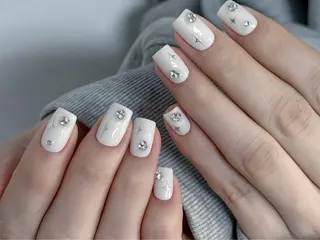 ネイル Horie 雪のネイルデザイン