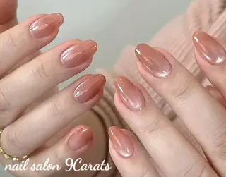 ネイル 💜ワンホンネイル ナインカラット💎のネイルデザイン
