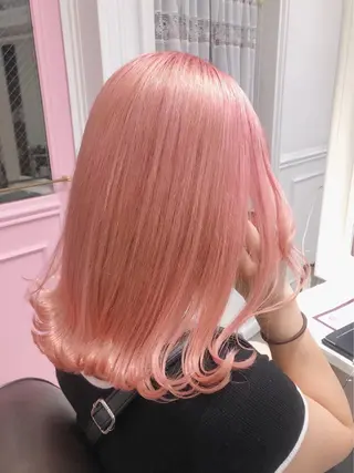 ミディアム ❄️💛エクステ ブリーチ❄️yukiのヘアスタイル