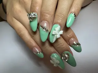 ロング shandy nailのネイルデザイン