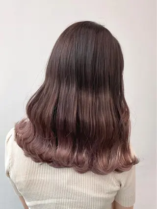 ミディアム カラー Unami MIHA☘️*゜のヘアスタイル