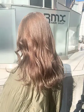 ロング カラー 赤みゼロ/透明感 カラー🌿KANTAのヘアスタイル