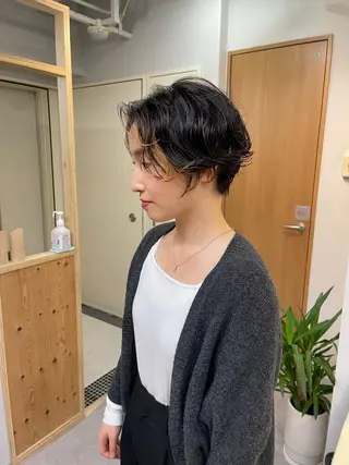 ショート パーマ 丁寧なカウンセリング 🌿KENTA🌿のヘアスタイル