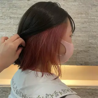 ショート カラー ✄折橋 彩花🐶🍑のヘアスタイル