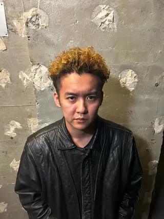 カラー パーマ メンズ 成田 渉太郎のヘアスタイル