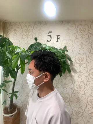 パーマ メンズ メンズパーマ&メンズ 縮毛矯正/平野/渋谷のヘアスタイル