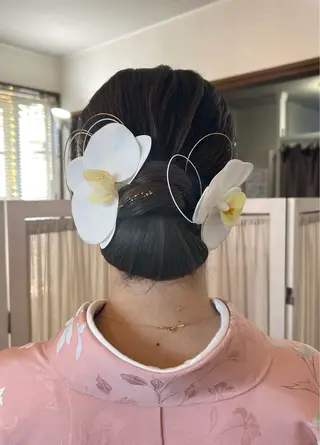 ロング 北本 美幸のヘアスタイル
