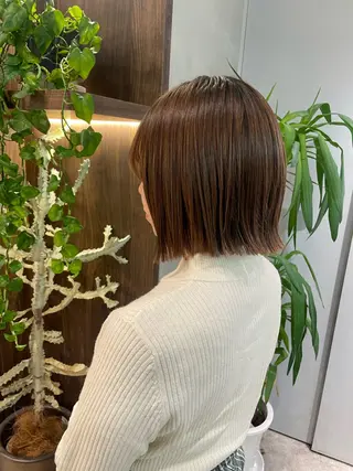 ショート ハイトーン/透明感 yuinaのヘアスタイル