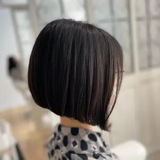 ショート カラー メンズ キッズ ✂︎ショート、ボブ、 レイヤー🩵YUMIのヘアスタイル