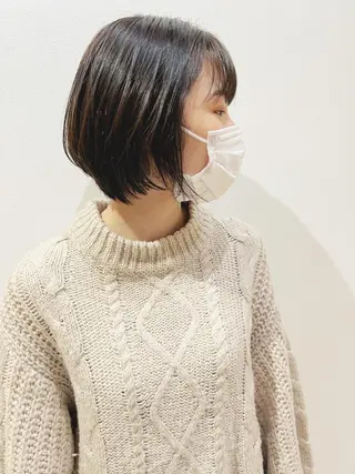 ショート 縮毛矯正×髪質改善 店長　DAITOのヘアスタイル
