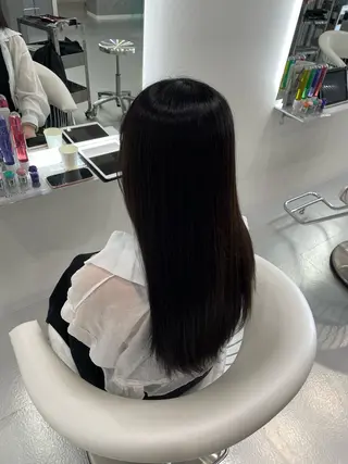 ロング カラー 野崎/酸性ストレート /天王寺のヘアスタイル