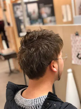 カラー メンズ carre hair 店長   中園　武士のヘアスタイル