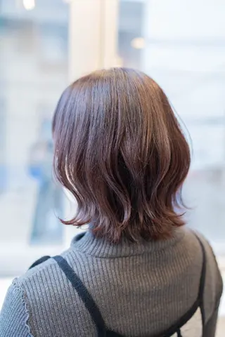 ミディアム カラー Lazo/ 原弥和子のヘアスタイル