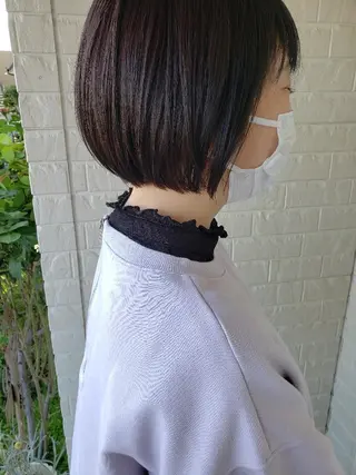 ショート 清水 沙織のヘアスタイル