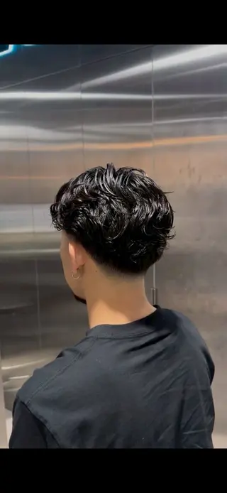 ショート カラー パーマ ヘアアレンジ メンズ キッズ メンズ特化/カラー /せなのヘアスタイル