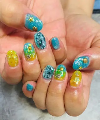 ネイル ベテランネイル cnc nailのネイルデザイン