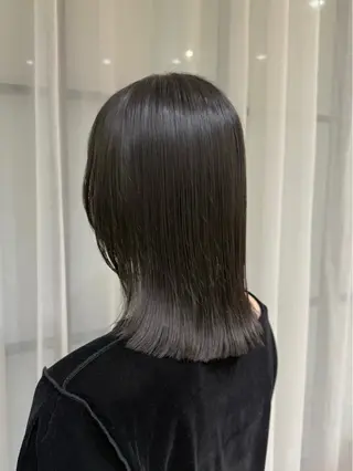 ミディアム カラー nana/ボブ/ レイヤー/梅田のヘアスタイル