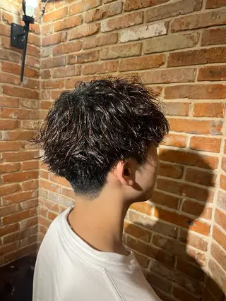 ショート パーマ 工藤 千織のヘアスタイル