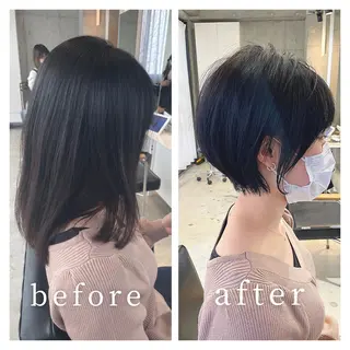 ショート 【ショートカット 美髪矯正】今井隆太のヘアスタイル