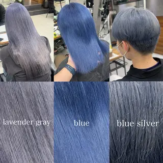 セミロング カラー ショート/ウルフ カットモデル募集のヘアスタイル
