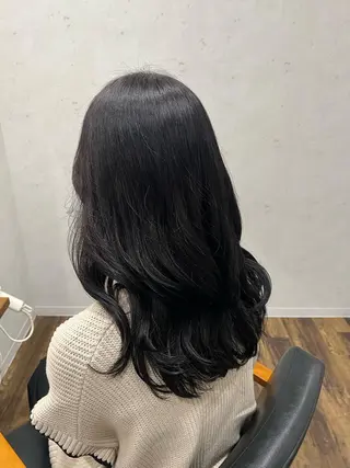 ロング カラー ナチュラルカラー 錦糸町【三橋衿奈】のヘアスタイル